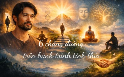 6 chặng tỉnh thức theo anh Johnny Trí Nguyễn