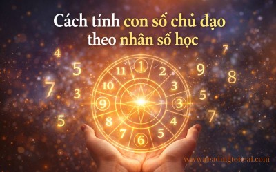 hướng dẫn tính con số chủ đạo theo sách thay đổi cuộc sống với nhân số học