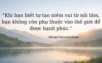 câu trích dẫn hay từ sách Flow - Dòng chảy