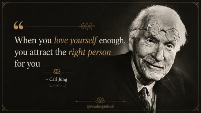 WHEN YOU LOVE YOURSELF ENOUGH, YOU ATTRACT THE RIGHT PERSON FOR YOU