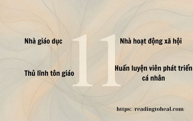 Danh sách các ngành nghề phù hợp cho người có con số chủ đạo 11 phát triển sự nghiệp bền vững.