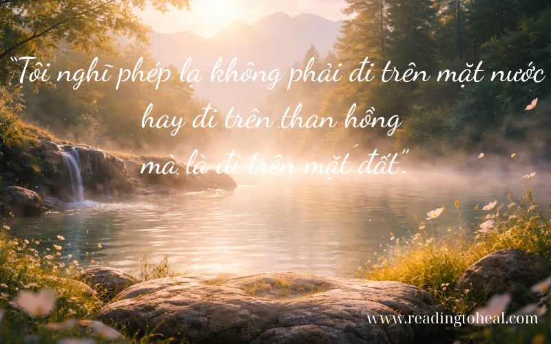Những câu trích dẫn hay nhất trong sách Phép lạ của sự tỉnh thức